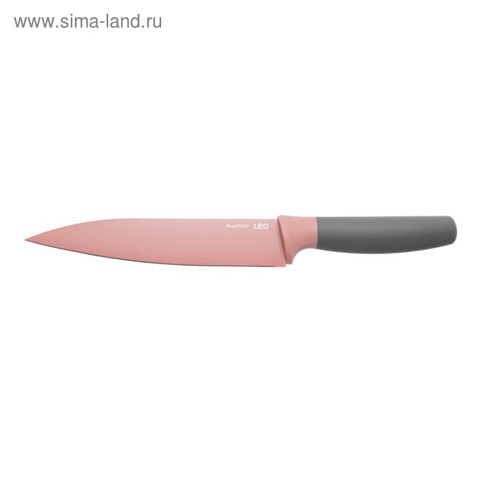 Нож для мяса Leo, розовый, 19 см
Нож для мяса Leo, розовый, 19 см