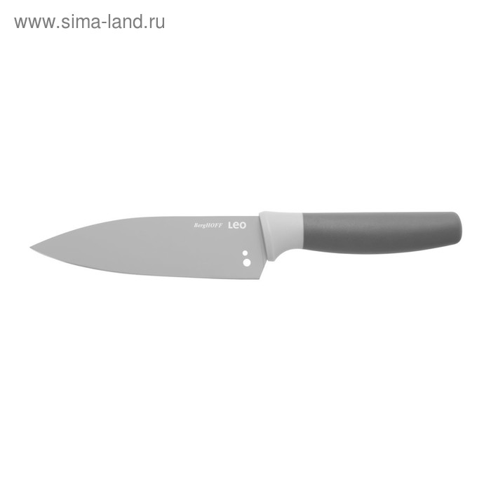 Поварской нож маленький Leo, серый, с отверстиями для очистки розмарина, 14 см
Поварской нож маленький Leo, серый, с отверстиями для очистки розмарина, 14 см