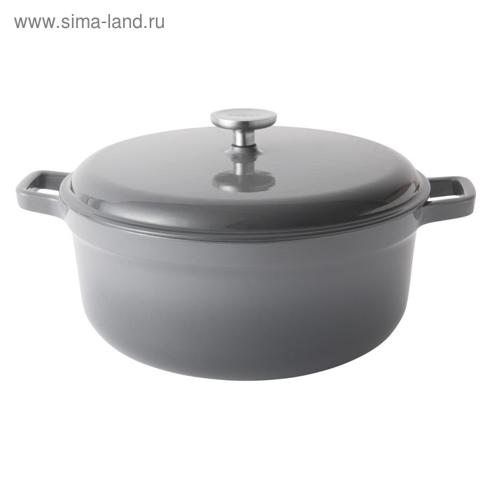 Кастрюля чугунная с крышкой Gem, 28 см, 6,8 л
Кастрюля чугунная с крышкой Gem, 28 см, 6,8 л
