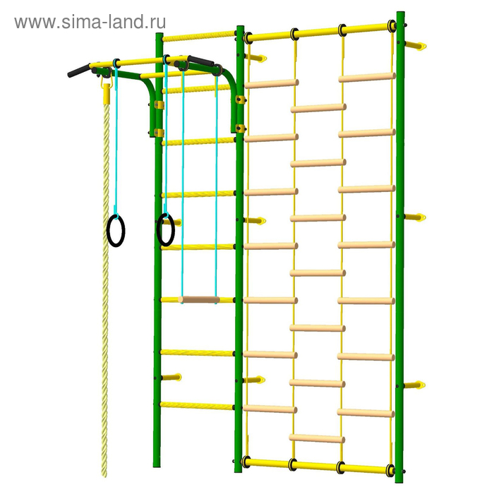 Детский спортивный комплекс «Атлет-С», ПВХ, 690 × 1630 × 2300 мм, цвет зелёный
Детский спортивный комплекс «Атлет-С», ПВХ, 690 × 1630 × 2300 мм, цвет зелёный