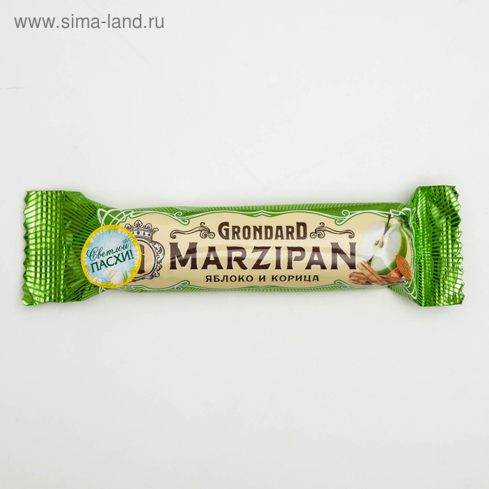 Батончик марципановый Grondard «Яблоко и корица», 50 г
Батончик марципановый Grondard «Яблоко и корица», 50 г