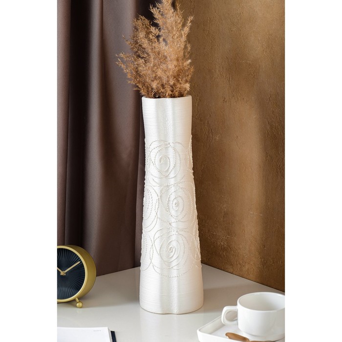 Ваза керамическая "Виола", настольная, ажур, 41 см
Ваза керамическая "Виола", настольная, ажур, 41 см
