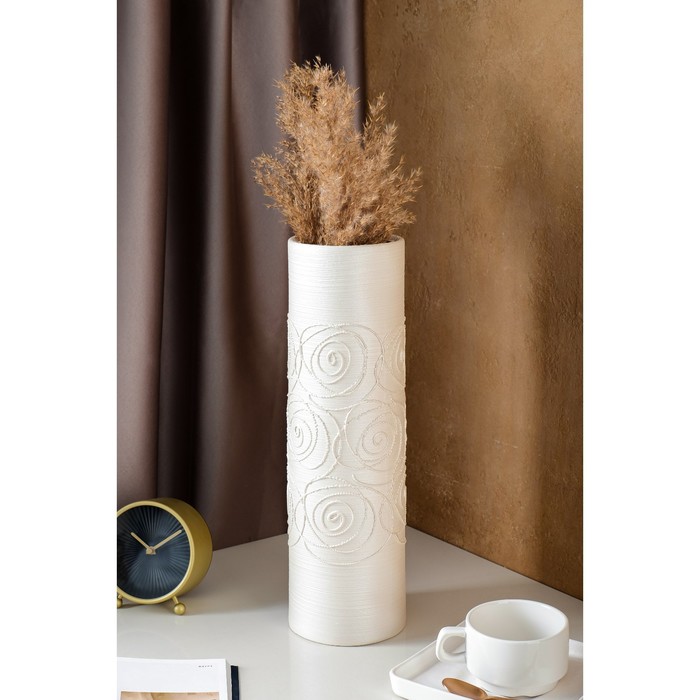 Ваза керамическая "Максимус", настольная, ажур, 40 см
Ваза керамическая "Максимус", настольная, ажур, 40 см