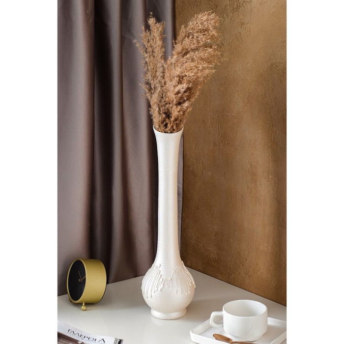 Ваза керамическая "Колба", напольная, перламутр, 48 см, микс
Ваза керамическая "Колба", напольная, перламутр, 48 см, микс