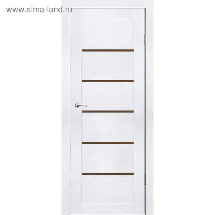 Комплект двери Киото Ясень белый, бронза сатин 2000х700
Комплект двери Киото Ясень белый, бронза сатин 2000х700