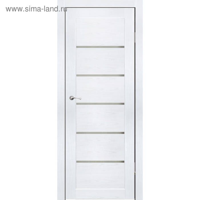 Комплект двери Киото Ясень белый, белый лакобель 2000х600
Комплект двери Киото Ясень белый, белый лакобель 2000х600