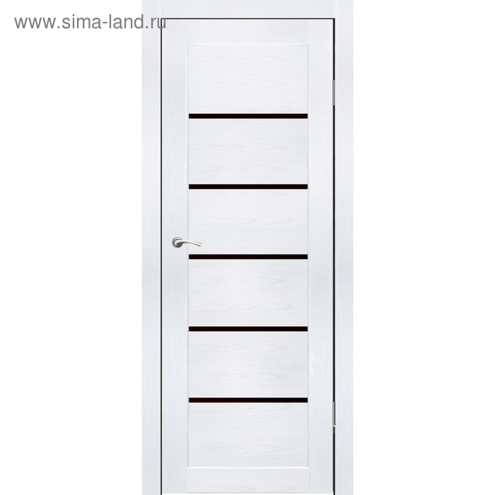 Комплект двери Киото Ясень белый, черный лакобель 2000х900
Комплект двери Киото Ясень белый, черный лакобель 2000х900