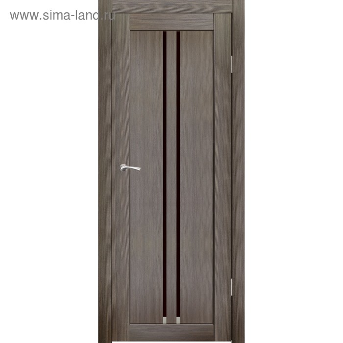 Комплект двери Токио Какао, черный лакобель 2000х800 
Комплект двери Токио Какао, черный лакобель 2000х800