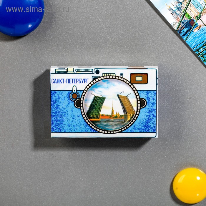 Магнит-спичечный коробок «Санкт-Петербург»
Магнит-спичечный коробок «Санкт-Петербург»