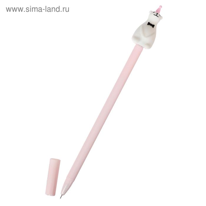 Ручка гелевая-прикол, "Мишка вращающийся", корпус розовый
Ручка гелевая-прикол, "Мишка вращающийся", корпус розовый