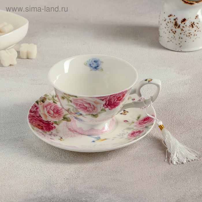Чайная пара «Душистая роза», 200 мл 
Чайная пара «Душистая роза», 200 мл