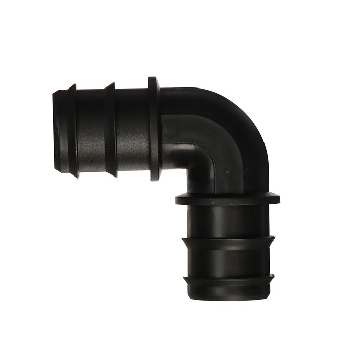 Соединитель угловой, L-образный, для шланга 5/4" (32 мм), пластик 
Соединитель угловой, L-образный, для шланга 5/4" (32 мм), пластик