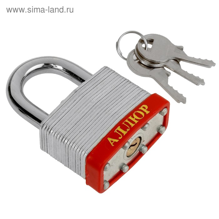 Замок навесной "АЛЛЮР" ВС1С-1050, d=9 мм
Замок навесной "АЛЛЮР" ВС1С-1050, d=9 мм