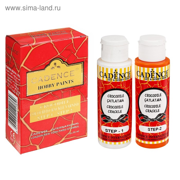 Кракелюр «Крокодиловая кожа» база 70 мл и краска 70 мл, цвет C 1010
Кракелюр «Крокодиловая кожа» база 70 мл и краска 70 мл, цвет C 1010