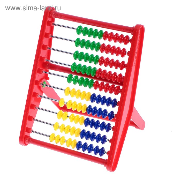 Счёты на подставке №2, МИКС
Счёты на подставке №2, МИКС