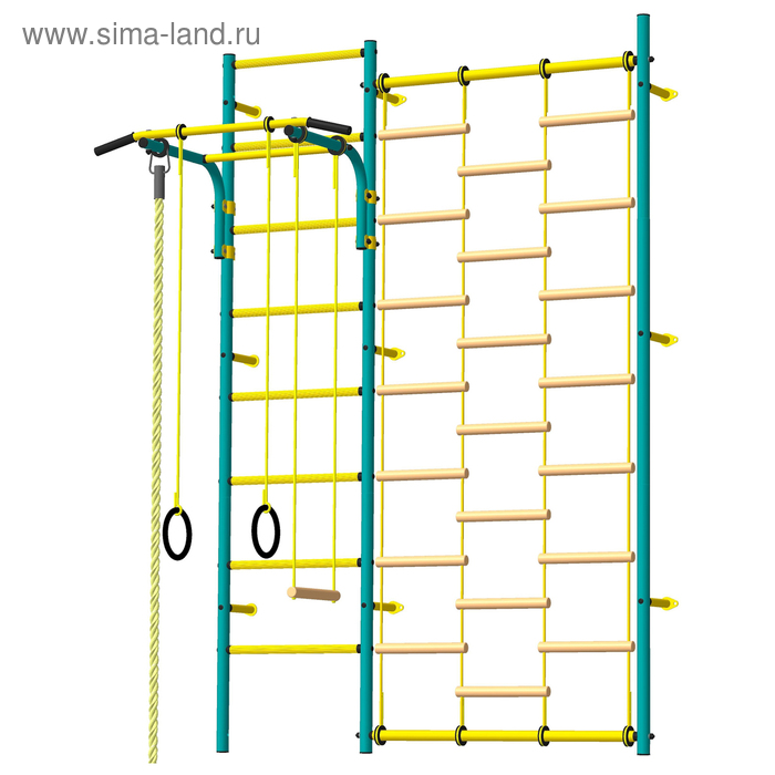 Детский спортивный комплекс «Атлет-С», ПВХ, 690 × 1630 × 2300 мм, цвет морская волна
Детский спортивный комплекс «Атлет-С», ПВХ, 690 × 1630 × 2300 мм, цвет морская волна