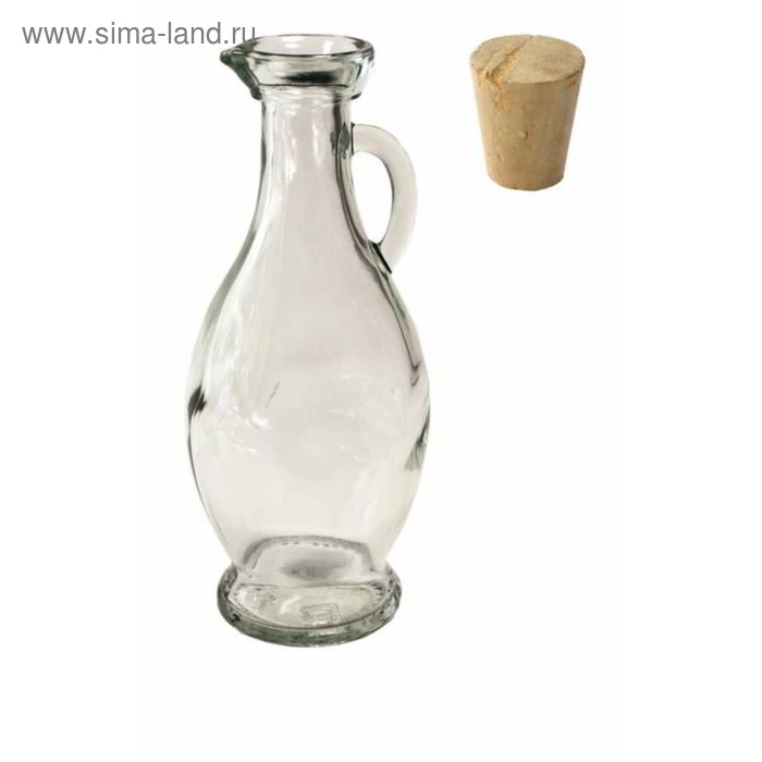 Бутылка с пробкой, объём 250 мл
Бутылка с пробкой, объём 250 мл