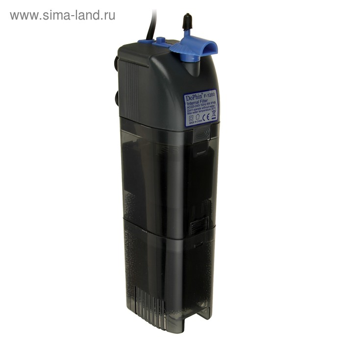 Фильтр внутренний KW Dophin F-1200, 5.8 Вт, 500 л/ч с регулятором и углем
Фильтр внутренний KW Dophin F-1200, 5.8 Вт, 500 л/ч с регулятором и углем