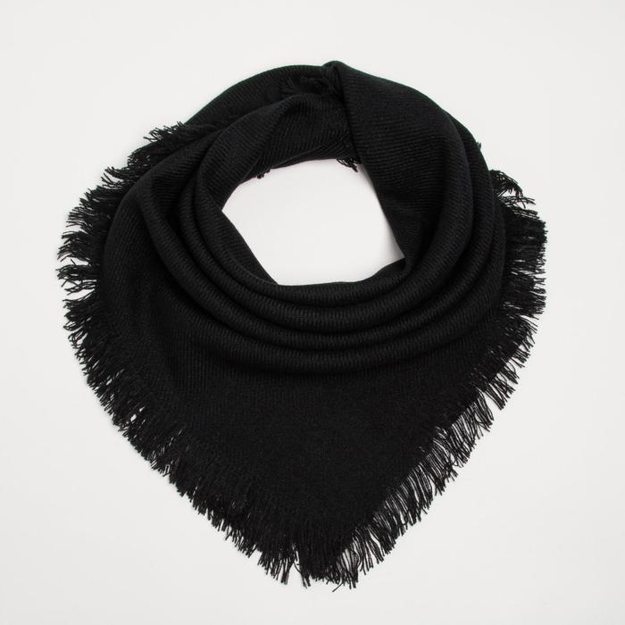 Платок женский текстильный, цвет чёрный, размер 75х75
Платок женский текстильный, цвет чёрный, размер 75х75