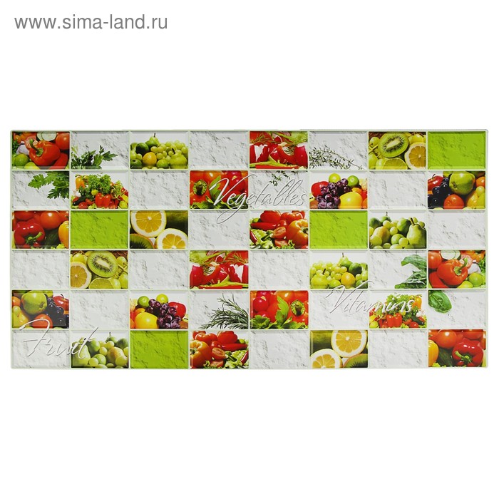 Панель ПВХ Граненый прямоугольник Натюрморт 960х480 мм
Панель ПВХ Граненый прямоугольник Натюрморт 960х480 мм