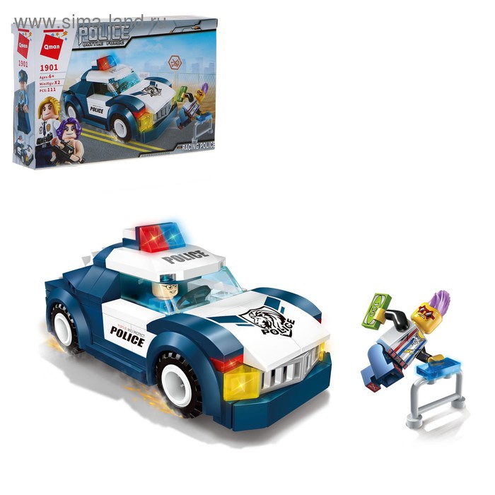 Конструктор «Погоня за преступником», 95-111 деталей, МИКС
Конструктор «Погоня за преступником», 95-111 деталей, МИКС