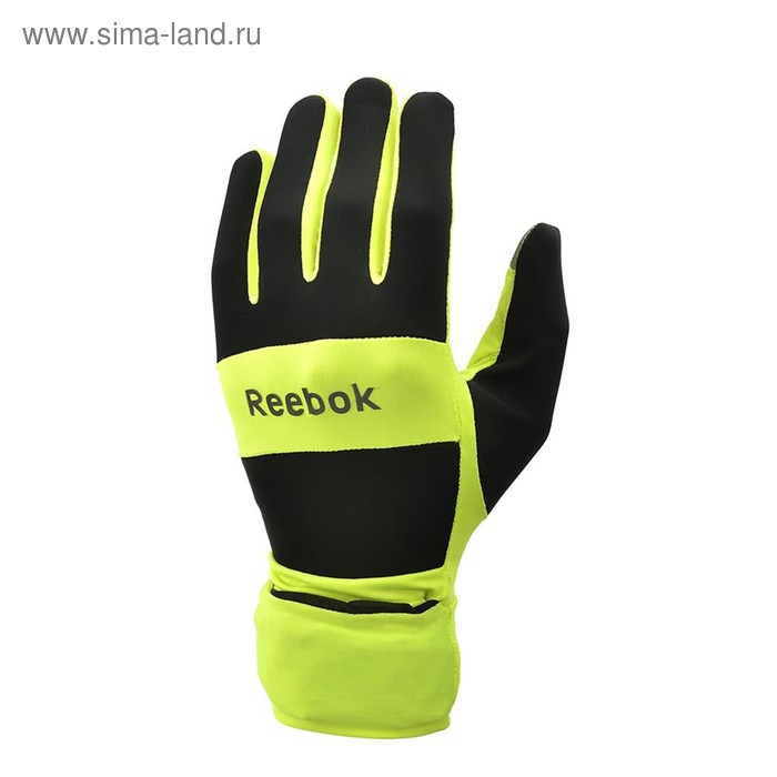 фото Всепогодные перчатки для бега reebok размер s rrgl-10132yl