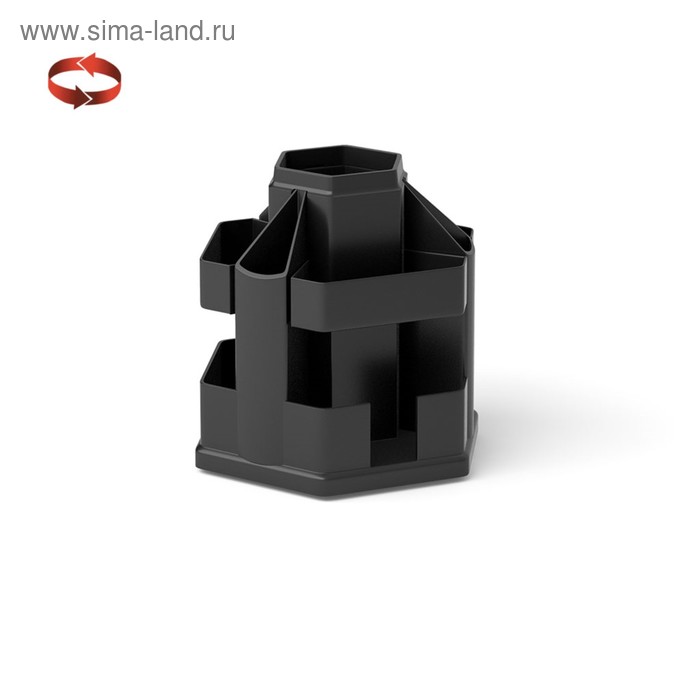 Настольная подставка-органайзер Erich Krause «Офисный», чёрная, без наполнения
Настольная подставка-органайзер Erich Krause «Офисный», чёрная, без наполнения