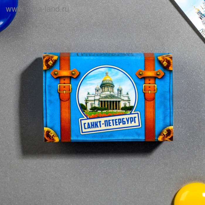 Магнит-спичечный коробок «Санкт-Петербург»
Магнит-спичечный коробок «Санкт-Петербург»