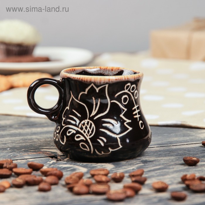 Чашка кофейная "Цветы", 0.1 л
Чашка кофейная "Цветы", 0.1 л