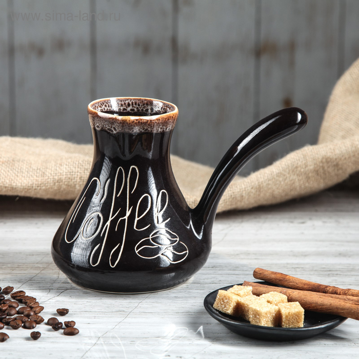 Турка "Кофе", 0.5 л
Турка "Кофе", 0.5 л