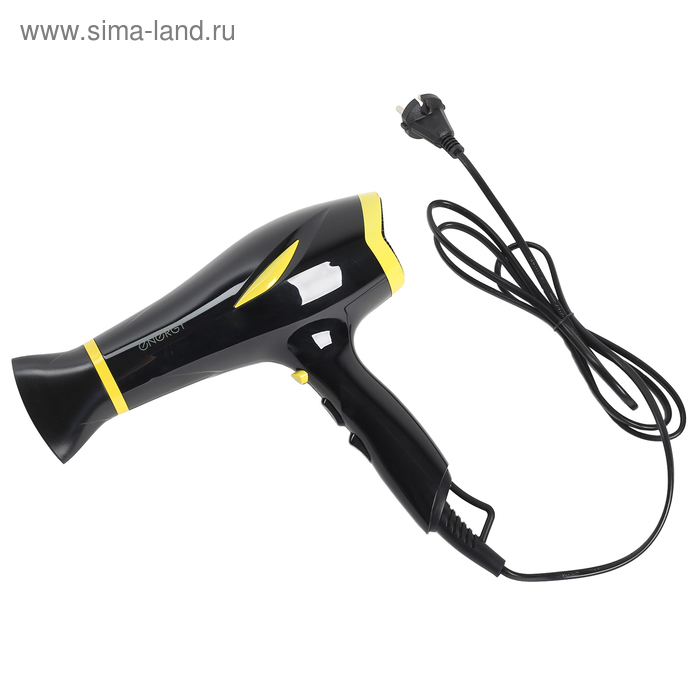 Фен ENERGY EN-864, 2300 Вт, 2 скорости, 3 температурных режима, черно-желтый
Фен ENERGY EN-864, 2300 Вт, 2 скорости, 3 температурных режима, черно-желтый