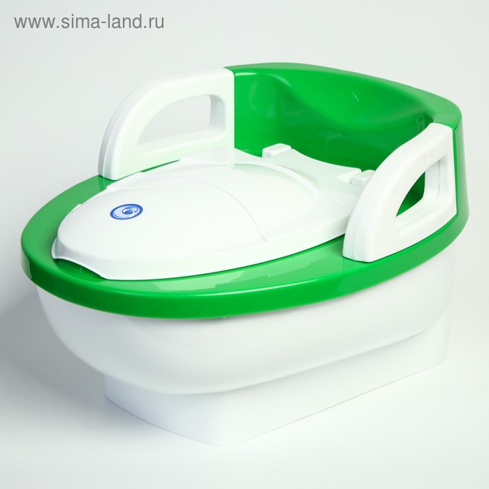 Горшок-унитаз детский, с крышкой, цвет зелёный
Горшок-унитаз детский, с крышкой, цвет зелёный