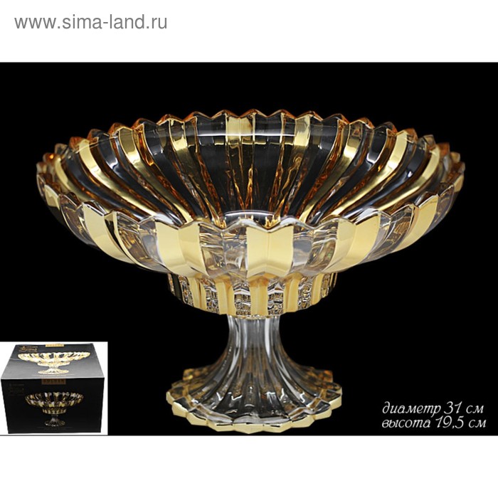 Фруктовница на ножке «Афина»
Фруктовница на ножке «Афина»