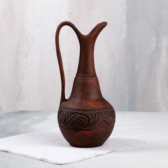 Графин "Флеон", декор, красная глина, 1 л, микс
Графин "Флеон", декор, красная глина, 1 л, микс