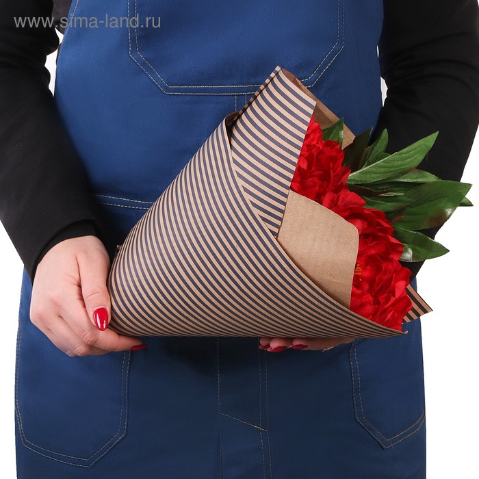 Бумага крафт «Морская полоска», 50 х 70 см
Бумага крафт «Морская полоска», 50 х 70 см