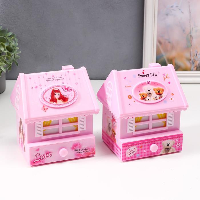 Шкатулка музыкальная механическая "Мишкин дом" МИКС 16,5х14,5х12 см
Шкатулка музыкальная механическая "Мишкин дом" МИКС 16,5х14,5х12 см