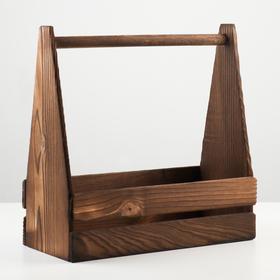 Кашпо деревянное 30×14×30 см "Таёжный", двухреечное, с ручкой, брашированный Дарим Красиво
Кашпо деревянное 30×14×30 см "Таёжный", двухреечное, с ручкой, брашированный Дарим Красиво