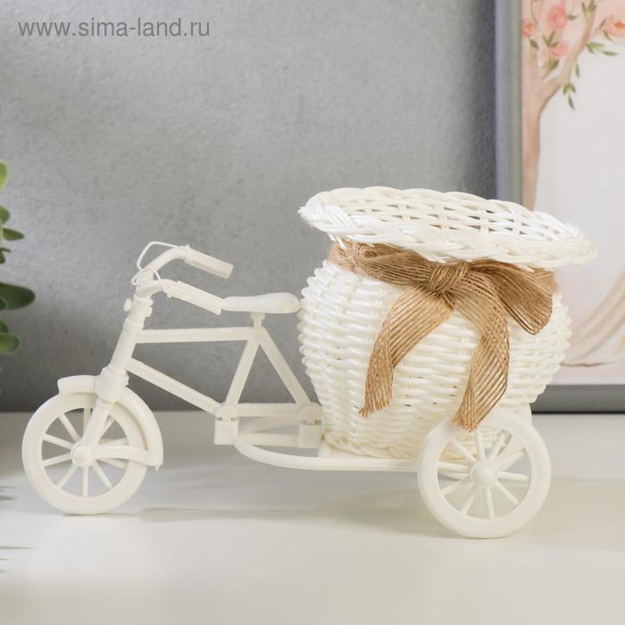 Корзина декоративная "Эко-лайф" велосипед с вазочкой 12,5х21,5х12 см
Корзина декоративная "Эко-лайф" велосипед с вазочкой 12,5х21,5х12 см