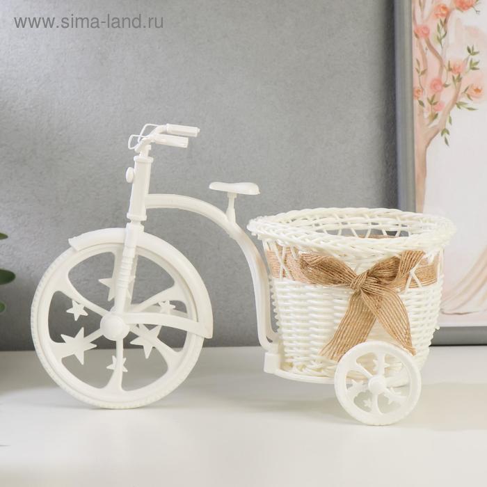 Корзина декоративная "Эко-лайф" велосипед с кашпо 18х25х14 см
Корзина декоративная "Эко-лайф" велосипед с кашпо 18х25х14 см