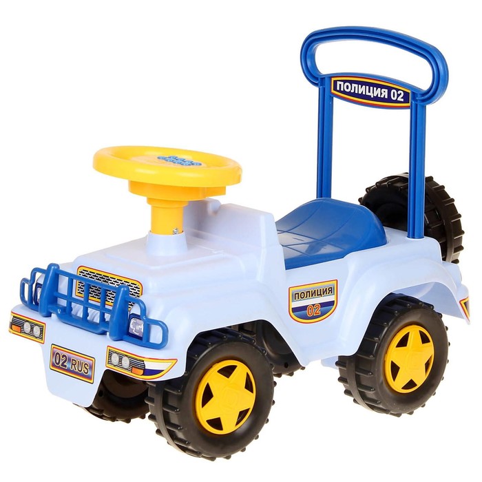Толокар «Полиция», музыкальный руль
Толокар «Полиция», музыкальный руль