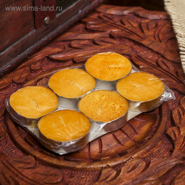 Набор свечи в гильзе "Платинум" 6 шт сандал 10х6х1 см
Набор свечи в гильзе "Платинум" 6 шт сандал 10х6х1 см