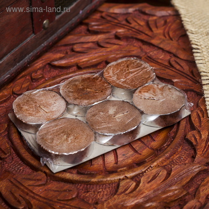 Набор свечи в гильзе "Платинум" 6 шт шоколад 10х6х1 см
Набор свечи в гильзе "Платинум" 6 шт шоколад 10х6х1 см