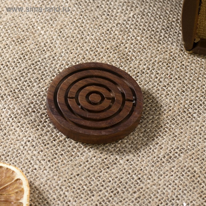 Головоломка "Лабиринт" малый, дерево 5,5х5,5х1,1 см
Головоломка "Лабиринт" малый, дерево 5,5х5,5х1,1 см