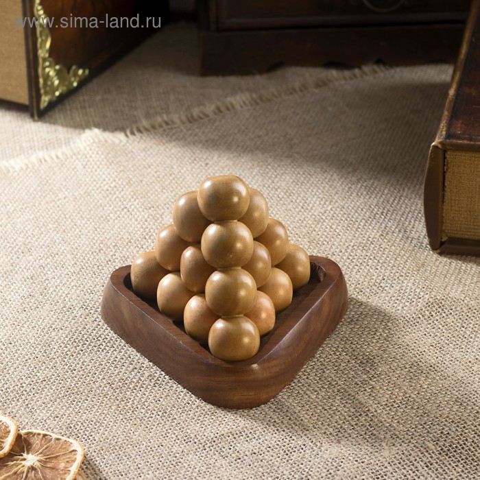 Головоломка дерево 13х13х9,5 см
Головоломка дерево 13х13х9,5 см