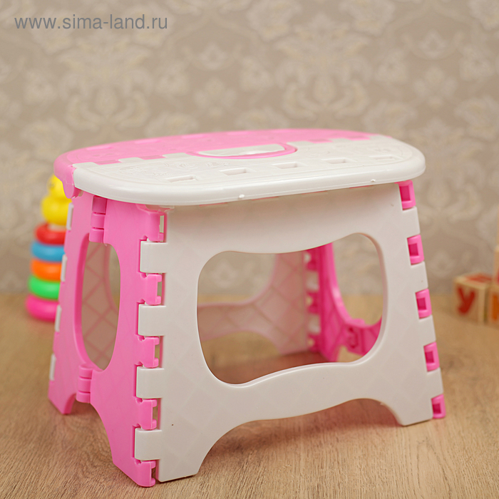 Табурет складной универсальный 24×18.5×19,5 см, цвет МИКС
Табурет складной универсальный 24×18.5×19,5 см, цвет МИКС