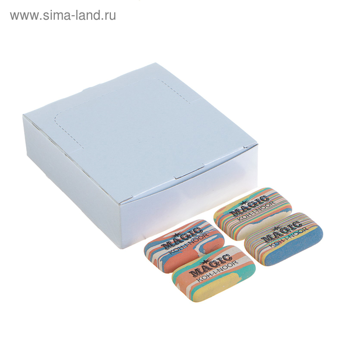 Ластик Koh-I-Noor 6516/30 MAGIC для карандашей и пастели, МИКС
Ластик Koh-I-Noor 6516/30 MAGIC для карандашей и пастели, МИКС