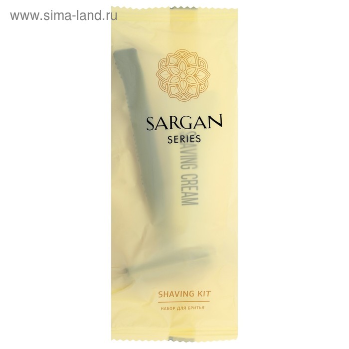 Набор бритвенный "Sargan" (бритва с двумя лезвиями, крем для бритья, 10г.) флоу-пак
Набор бритвенный "Sargan" (бритва с двумя лезвиями, крем для бритья, 10г.) флоу-пак