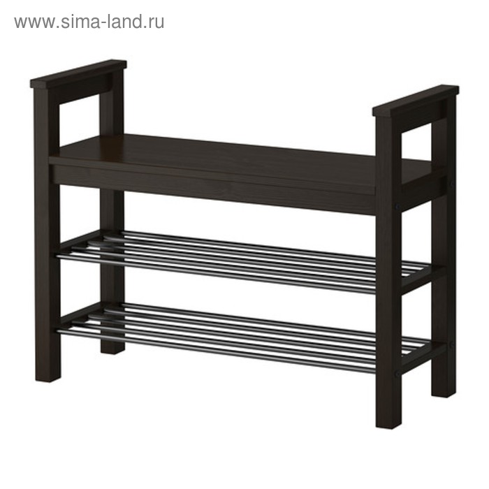 Скамья с полкой для обуви ХЕМНЭС 
Скамья с полкой для обуви ХЕМНЭС