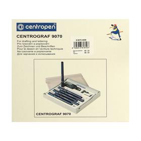 Набор 4 рапидографов Centropen 9070, линия: 0.25, 0.35, 0.50, 0,70 + тушь + держат, пластиковый кейс
Набор 4 рапидографов Centropen 9070, линия: 0.25, 0.35, 0.50, 0,70 + тушь + держат, пластиковый кейс