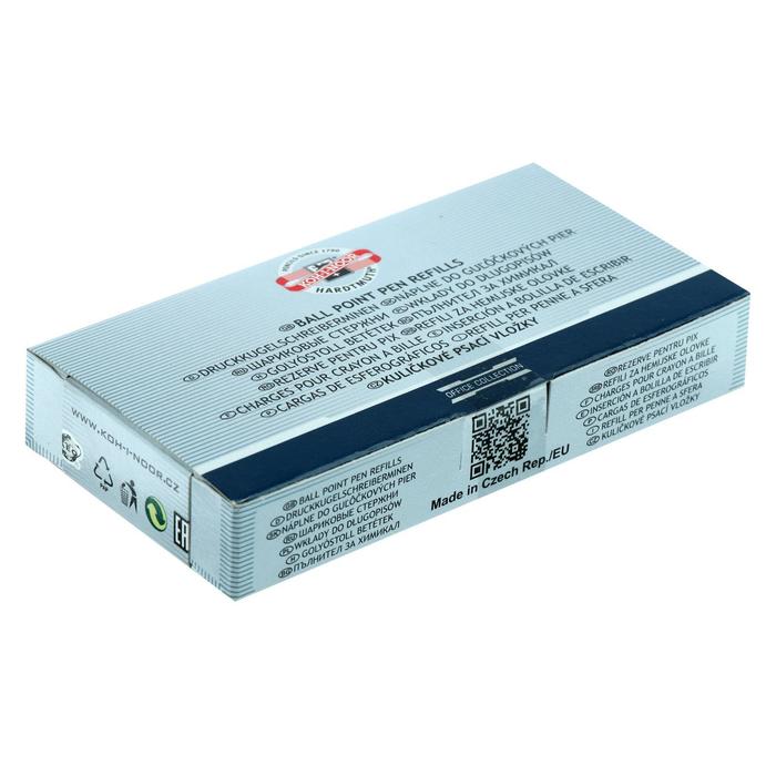 Стержень шариковый металлический Koh-I-Noor, 0,8 мм, чёрный, длина 98 мм
Стержень шариковый металлический Koh-I-Noor, 0,8 мм, чёрный, длина 98 мм